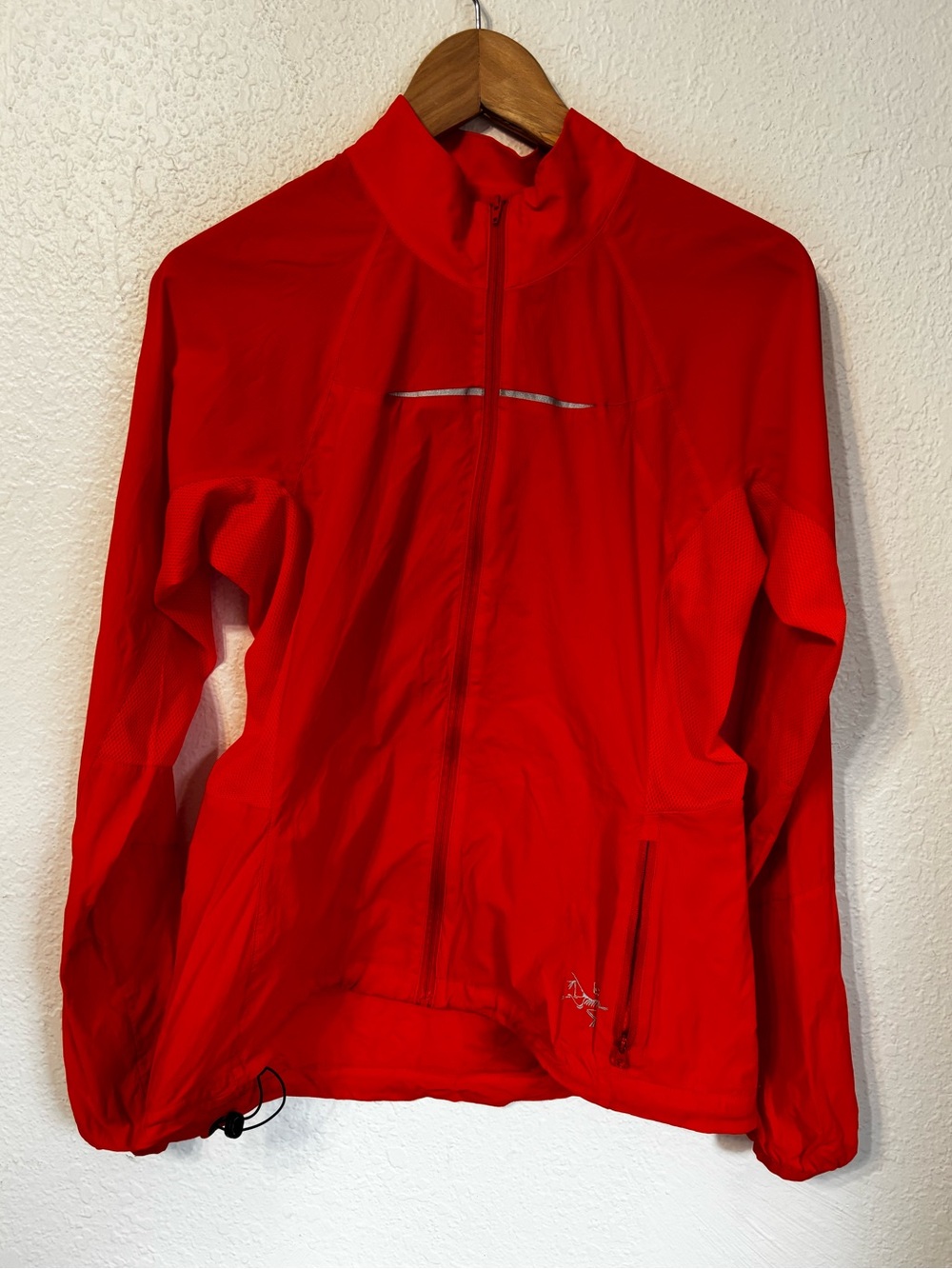 Arc'Teryx Visio Pattern Full Zip Running Windshell Medium SAMPLE